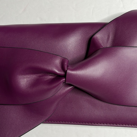 A New Day Purple Bow Detail Wristlet handbag - Picture 4 of 11